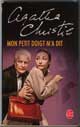 Mon petit doigt m'a dit - Auteurs : Christie Agatha, Durivaux Claire - Paru le : 13/04/2005 - Editeur : L.G.F. - ISBN : 2-253-13851-7 / Ean 13 : 9782253138518 - Collection : LE LIVRE DE POCHE - Caractéristiques : Poche / 222 pages - Dimensions / poids : 11,0cm x 18,0cm x 1,1cm / 0,110kg - Thème : policiers - Thème associé : policiers --- RESUME --- Pourquoi Mrs Lancaster a-t-elle brusquement quitté la maison de retraite où Tommy et Tuppence Beresford sont venus voir leur tante Ada ? Et pourquoi cette vieille dame un peu perdue faisait-elle allusion à un enfant enterré dans une cheminée ? L'affaire se corse quand, voulant lui restituer un tableau qu'elle avait offert à leur parente, Tommy et Tuppence s'aperçoivent qu'il est impossible de retrouver sa trace... Une maison au bord d'un canal, une série d'infanticides inexpliqués, un notaire étrangement réservé : la créatrice d'Hercule Poirot et de Miss Marple installe ici à petites touches un système oppressant et nous conduit vers l'horreur avec la plus tranquille habileté.