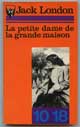 La Petite Dame Dans La Grande Maison - Auteur : London, Jack - N°1320 - ISBN : 2-264-00216-6 - Editeur : Union Générale D'éditions - Collection : 10/18 - Langue : Français - Parution : 13/06/1979 - Nombre de pages : 314 - Dimensions / poids : 12,0cm x 19,0cm x 1,2cm / 0,160kg - Thème : littérature --- RESUME --- L'Amérique bien-pensante de 1916 hurla au scandale quand London publia La Petite Dame dans la Grande Maison : évocation d'un amour libéré des entraves ordinaires (un ménage à trois), mais surtout, entre les lignes, véritable manifeste en faveur du libre choix amoureux que la société si longtemps refusa à la femme. Un London étrangement féministe. Une histoire à la fois violente et touchante, qui n'est pas sans annoncer celle de Jules et Jim.